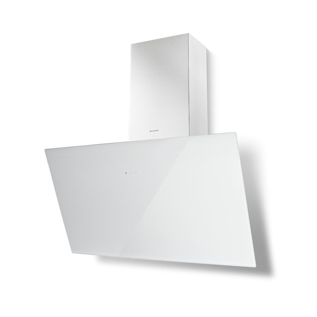 Faber B Hota decorativa, tangentiala, Faber, 80 cm, Touch, Alba, 1 motor, 700 m3h, 71 dB, filtru metalic, iluminare LED2, clasa C, 330.0529.667