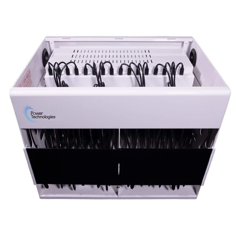 Cart Incarcare Power Technologies CMP-B16L-E-H65C | 16 Bay-uri, USB-C 65W