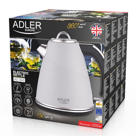Adler Fierbator Fierbator Electric Adler AD1343G | 1.5L, Metal, Strix