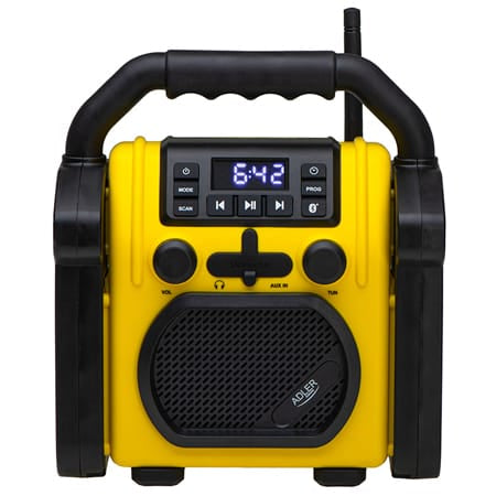 Adler Radio portabil Radio Portabil Adler AD1911 | IPX54, Bluetooth, AUX