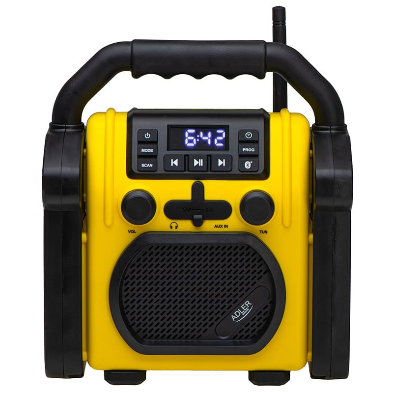 Adler Radio portabil Radio Portabil Adler AD1911 | IPX54, Bluetooth, AUX
