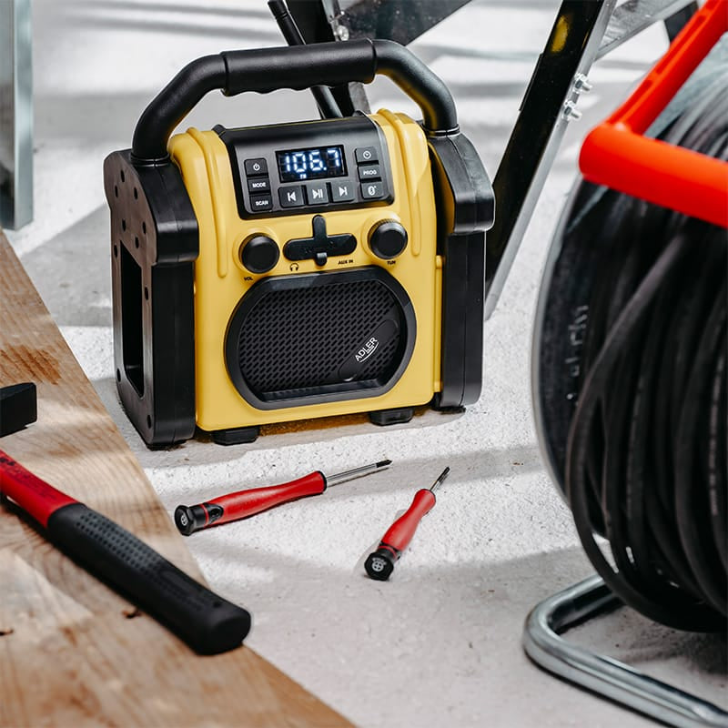 Adler Radio portabil Radio Portabil Adler AD1911 | IPX54, Bluetooth, AUX