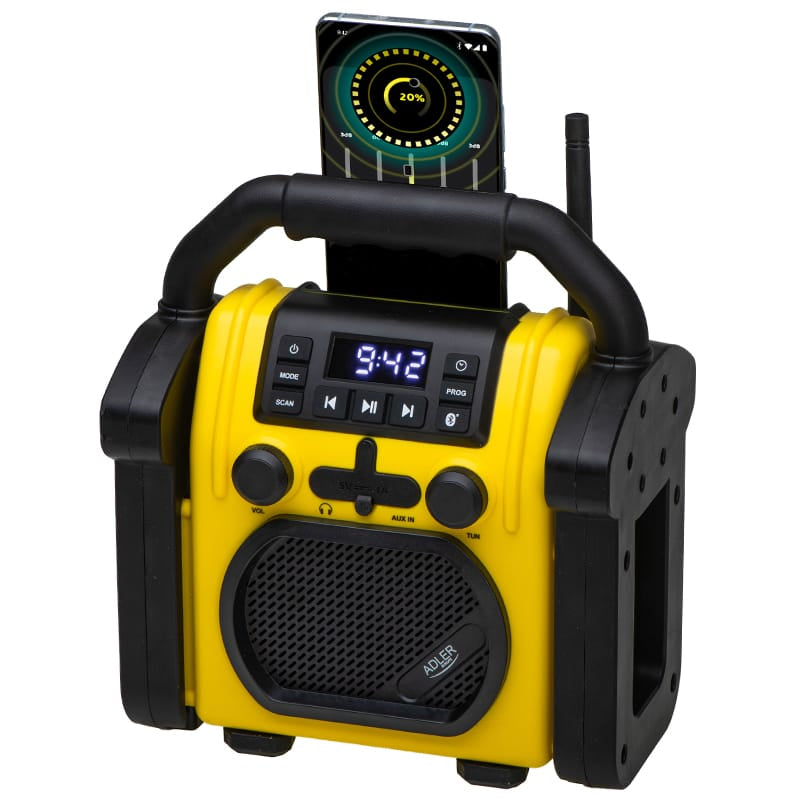 Adler Radio portabil Radio Portabil Adler AD1911 | IPX54, Bluetooth, AUX
