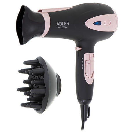 Adler Uscator de par Uscator de Par Adler AD2248B | 2200W, Ionizare, Negru