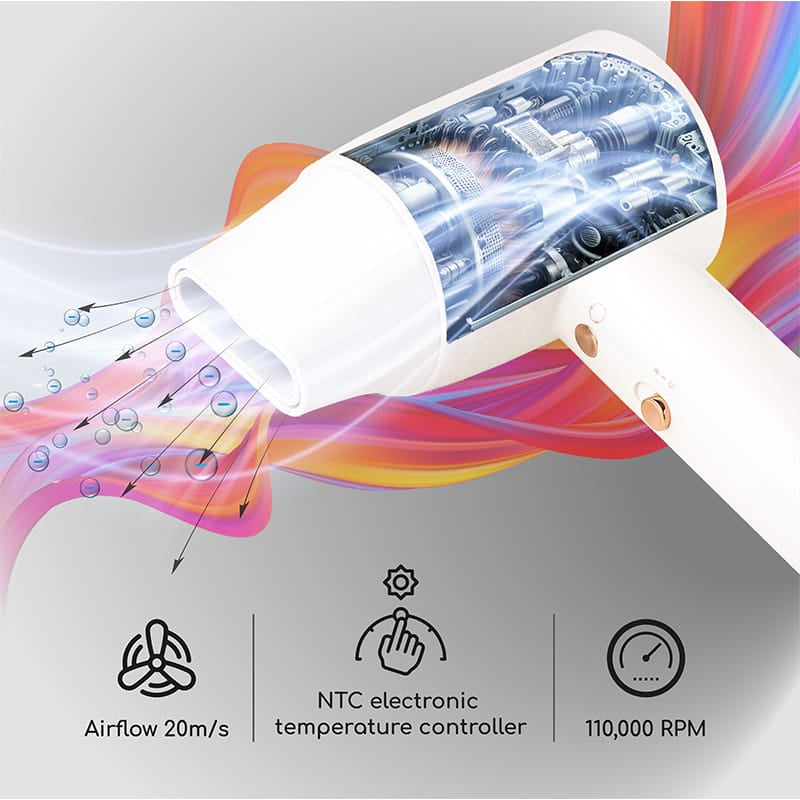 Adler Uscator de par Uscator de Par Adler AD2272 | Afisaj LED, SuperSpeed, 2200W