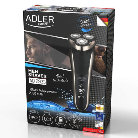 Adler Aparat de ras Aparat de Ras Adler AD2933 | Rotativ, 3 Capete