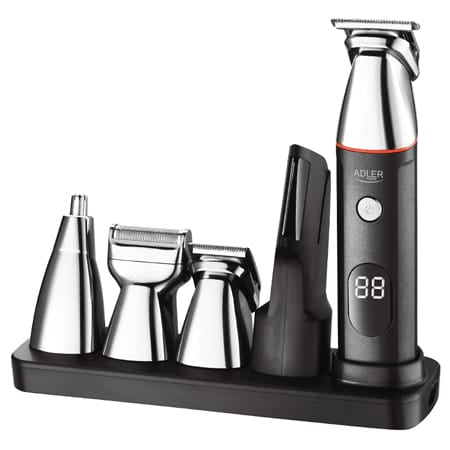 Adler Aparat de tuns Aparat de tuns Adler AD2946 | 5 in 1, Afisaj LED, Trimmer