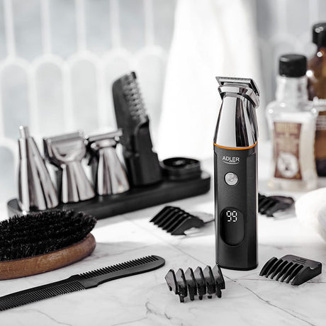 Adler Aparat de tuns Aparat de tuns Adler AD2946 | 5 in 1, Afisaj LED, Trimmer