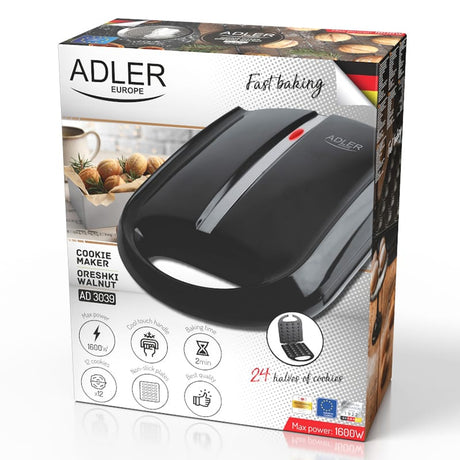Adler Aparat de gatit Aparat Nut Maker Adler AD3039B | Negru