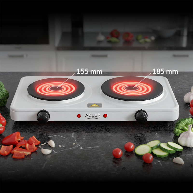 PLITA ELECTRICA DUBLA 2500W ADLER