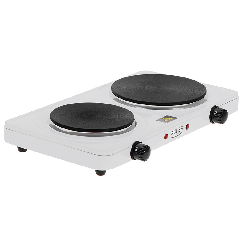 Plita Electrica Dubla Adler AD6520 | 2500W, 2 Arzatoare