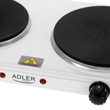 Plita Electrica Dubla Adler AD6520 | 2500W, 2 Arzatoare