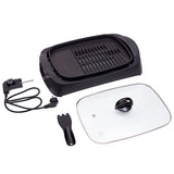 Adler Grill electric Grill Electric Adler AD6610 | 3000W, Cu Capac, Negru