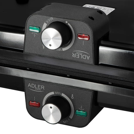 Adler Gratar electric Gratar Electric Adler AD6617 | 2 Placi, 3000W, Termostat Reglabil