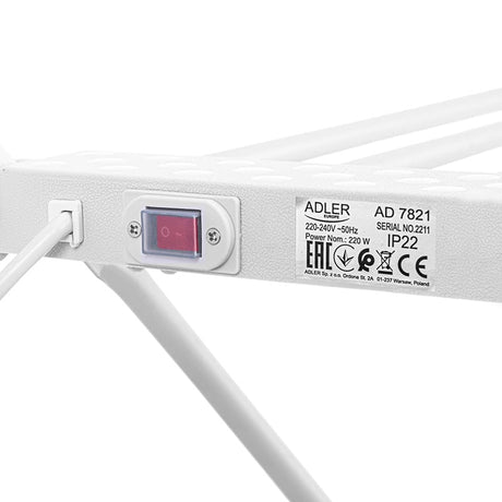 Adler Uscator de rufe Uscator Rufe Electric Adler AD7821 | 220W, Portabil, Pliabil