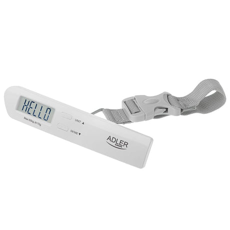 Adler Cantar bagaje Cantar Bagaje Adler AD8191 | Max 50kg, Digital, Alb