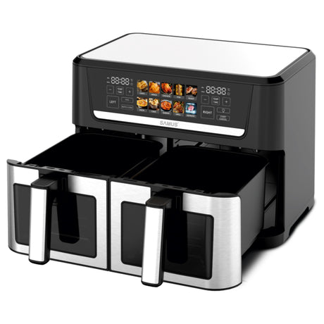 Samus Air Fryer Air Fryer Samus AF12TWIN-S2800DW | 2800W, 12L, Inox