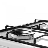 Aragaz Samus SM 450APBS | 50x50cm, 4 Arzatoare Gaz, Alb, 50x54.3x85cm, 50x54.3x85.2cm