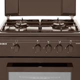 Samus Aragaz Aragaz Samus SM 450MBS | 4 Arzatoare, Gaz, Cuptor Gaz, Alb, 50x54x85cm