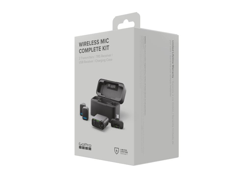 GoPro Kit lavaliere wireless GoPro Mic, 2TX-1RX