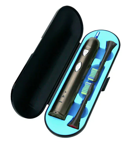 Media-Tech Periuta de dinti electrica sonica Media-Tech Sonic Waveclean 1 program 2 capete Gri