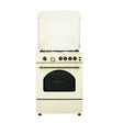 Samus Aragaz Aragaz Samus SR660G4C1 | 4 Arzatoare Gaz, 60cm, Cuptor Gaz, Alb, 60x60x85cm