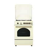 Samus Aragaz Aragaz Samus SR660G4C1 | 4 Arzatoare Gaz, 60cm, Cuptor Gaz, Alb, 60x60x85cm
