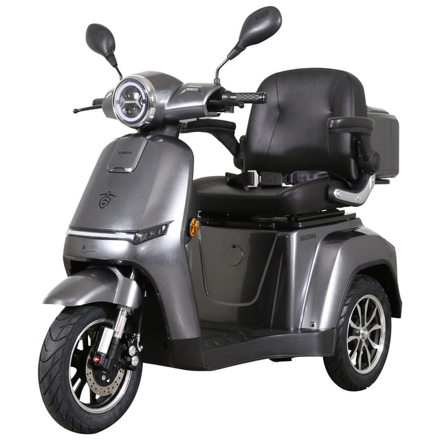 Samus Bicicleta electrica Triciclu Electric Samus Arizona-3R1-10T1000-60V20-Silver | 1000W, 60V20Ah, Argintiu