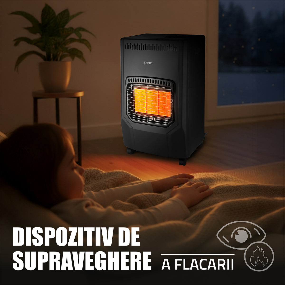 Soba pe gaz Samus RS423 | 15kg