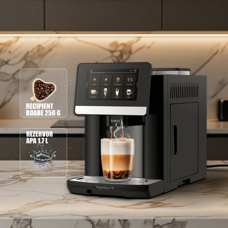 Espressor Samus MAGNIFIQUE 19 | 1.7L, 19 Bar, Negru