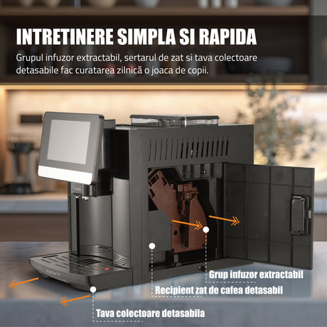 Espressor Samus MAGNIFIQUE 19 | 1.7L, 19 Bar, Negru