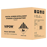 Vipow Acumulator Acumulator Vipow BAT0498 | LiFePO4, 12V, 150Ah, Bluetooth