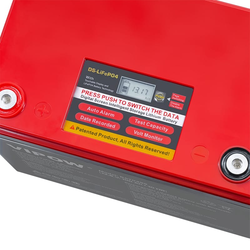 Vipow Acumulator Acumulator Vipow BAT0499 | LiFePO4, 12V, 100Ah, Bluetooth