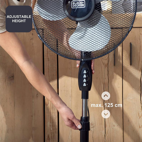 Black&Decker Ventilator Ventilator cu Picior Black&Decker BD-BXEFP41E | Negru