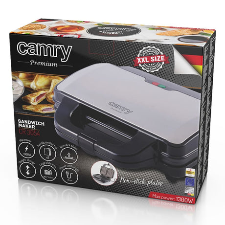 Camry Sandwich maker Sandwich Maker Camry CR3054 | XL, 1300W
