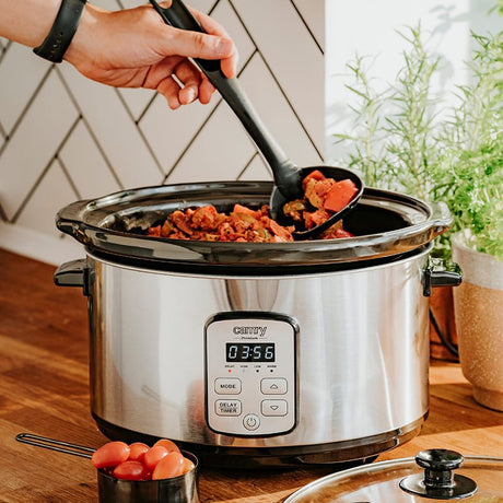 Camry Multicooker Slow Cooker Camry CR6414 | 4.7L, 200W, Digital, Ceramic Bowl