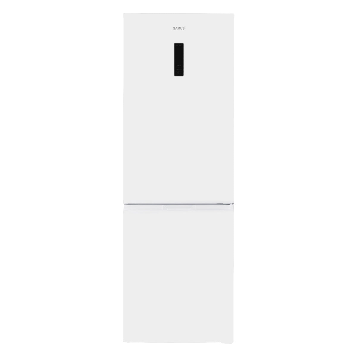 Combina Frigorifica Samus SCW540NFIE | 400L, No Frost, Clasa E, Inox, 60x68x186cm