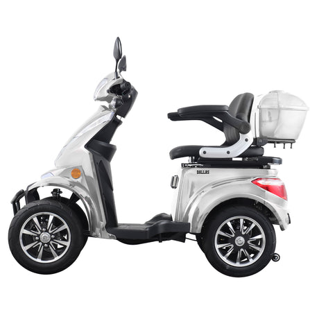 ATV Electric Samus Dallas-4R1-10T1000-60V20-Silver | 1000W, 60V20Ah, Silver