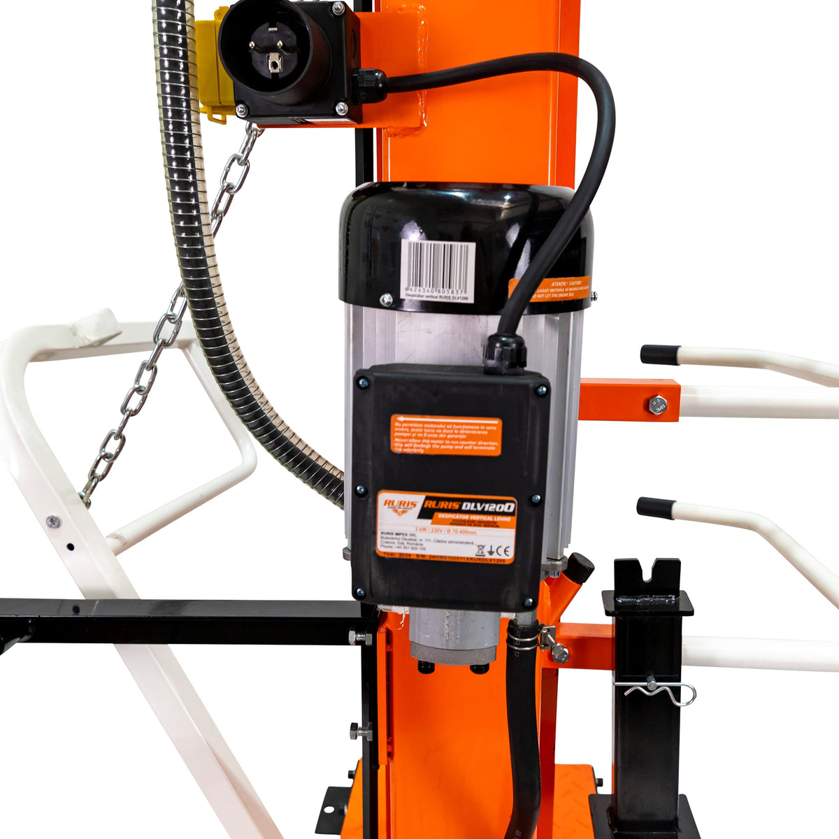 Ruris Despicator lemne Despicator vertical lemne RURIS DLV1200 | 3000 W, Alimentare motor 230 V, Grad protectie IP 54