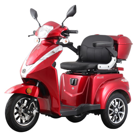 Samus Trotineta electrica Trotineta Electrica Samus Dallas-3R1-10T1000-60V20-Red | 1000W, 60V, 20Ah, Rosu