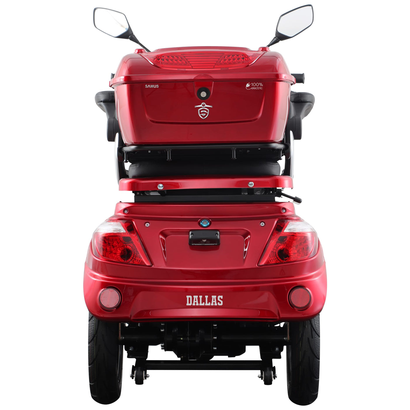 Samus Trotineta electrica Trotineta Electrica Samus Dallas-3R1-10T1000-60V20-Red | 1000W, 60V, 20Ah, Rosu