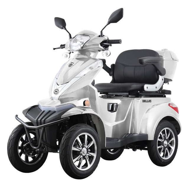 Samus ATV electric ATV Electric Samus Dallas-4R1-10T1000-60V20-Silver | 1000W, 60V20Ah, Silver