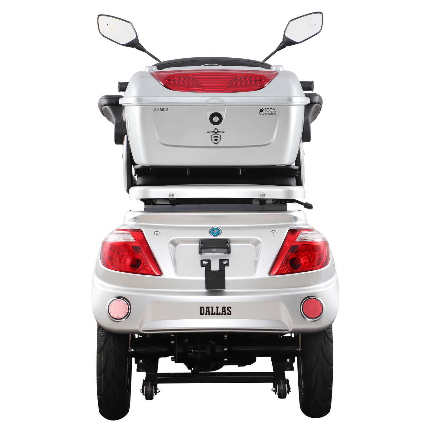 Samus ATV electric ATV Electric Samus Dallas-4R1-10T1000-60V20-Silver | 1000W, 60V20Ah, Silver