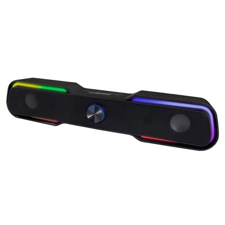 Esperanza BOXE / SOUNDBAR 2.0 USB LED RAINBOW APALA ESPERANZA