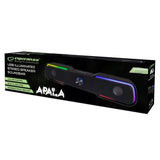 Esperanza BOXE / SOUNDBAR 2.0 USB LED RAINBOW APALA ESPERANZA
