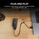 Corsair SSD Extern SSD Extern Corsair EX400US CSSD-EX400US1TB | 1TB, USB 3.2, Portabil