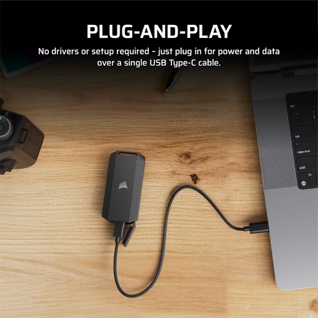 Corsair SSD Extern SSD Extern Corsair EX400US CSSD-EX400US2TB | 2TB, USB 3.2, Portabil