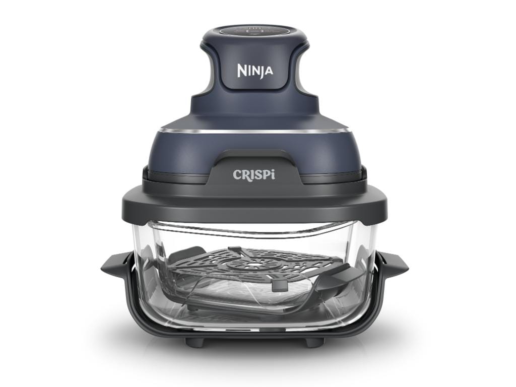 NINJA Friteuza portabila Ninja CRISPi 4-in-1, 1.4L+3.8L2x recipiente sticla, gri