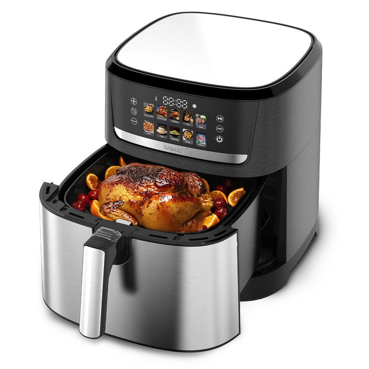 Air Fryer Samus AF8.5-S2000D | 2000W, 8.5L, Digital, Inox