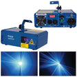 Ibiza Light Iluminat scenic Laser Scena Ibiza Light IBIZA80B | 80mW, 470nm Albastru, 10 Canale DMX